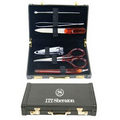 7 Piece Manicure Set in a Mini Attache / Brief Case